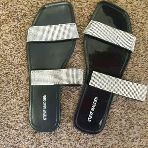 GUC size 8 Steve Madden sparkly sandles